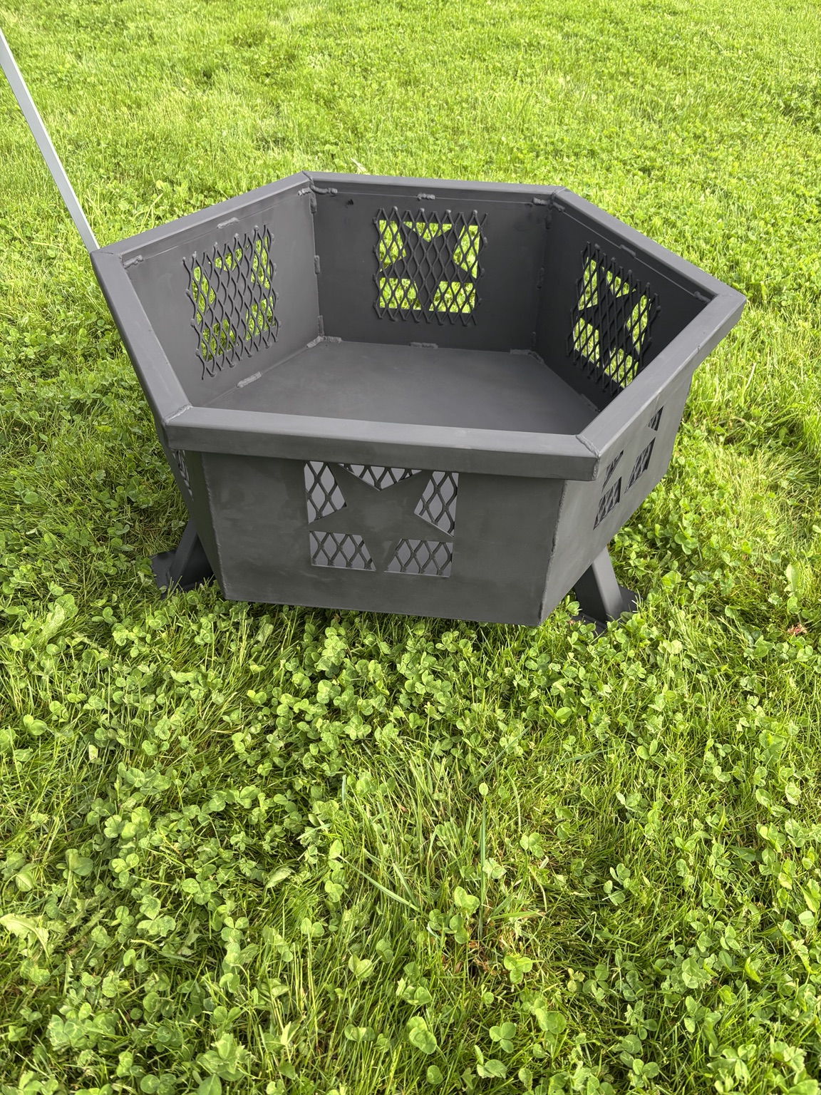 Decorative custom fire pit